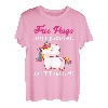 Lustige Einhorn-Liebhaber von Free Hugs just kidding don't touch me. T-Shirt