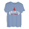 Gewichtheben Weihnachtsbaum Merry Liftmas Funny Holiday PJ T-Shirt