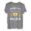 Herren Harald Vorname Geschenk-Idee Geburtstag Lustiger Spruch T-Shirt