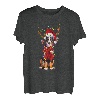 Appenzeller Sennenhund Weihnachten Schneeschichten Weihnachtsmann Hund Xmas T-Shirt