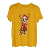 Appenzeller Sennenhund Weihnachten Schneeschichten Weihnachtsmann Hund Xmas T-Shirt