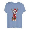 Appenzeller Sennenhund Weihnachten Schneeschichten Weihnachtsmann Hund Xmas T-Shirt