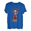 Appenzeller Sennenhund Weihnachten Schneeschichten Weihnachtsmann Hund Xmas T-Shirt