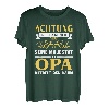 Herren Erheben sie sich Seine Majestät der Opa betritt den Raum T-Shirt