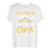 Herren Erheben sie sich Seine Majestät der Opa betritt den Raum T-Shirt
