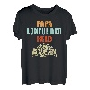 Herren PAPA LOKFÜHRER HELD Geschenk Zugfahrer Vatertag Spruch Vater T-Shirt