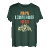 Herren PAPA LOKFÜHRER HELD Geschenk Zugfahrer Vatertag Spruch Vater T-Shirt
