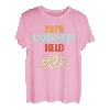 Herren PAPA LOKFÜHRER HELD Geschenk Zugfahrer Vatertag Spruch Vater T-Shirt