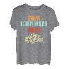 Herren PAPA LOKFÜHRER HELD Geschenk Zugfahrer Vatertag Spruch Vater T-Shirt