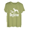 The Dogfather, Hund, Geschenk, lustiges Boston Terrier T-Shirt