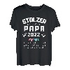 Herren Zwillingspapa 2022 Papa von Zwillingen Vatertag Spruch Vati T-Shirt