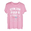 Herren Zwillingspapa 2022 Papa von Zwillingen Vatertag Spruch Vati T-Shirt