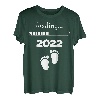 Mom Dad Loading 2022 Future Daddy Mommy Baby Ankündigung T-Shirt