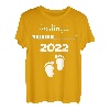 Mom Dad Loading 2022 Future Daddy Mommy Baby Ankündigung T-Shirt