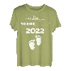 Mom Dad Loading 2022 Future Daddy Mommy Baby Ankündigung T-Shirt