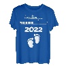 Mom Dad Loading 2022 Future Daddy Mommy Baby Ankündigung T-Shirt