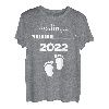 Mom Dad Loading 2022 Future Daddy Mommy Baby Ankündigung T-Shirt