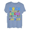 Rock Your Socks Down-Syndrom-Tag-Bewusstsein für Jungen Mädchen T-Shirt