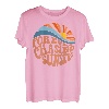 Retro Vintage Forever Chasing Sunsets Aesthetic T-Shirt