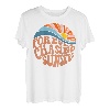 Retro Vintage Forever Chasing Sunsets Aesthetic T-Shirt