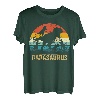 Papa Dinosaurier T Rex Papasaurus 4 Kinder Vatertag T-Shirt