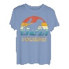 Papa Dinosaurier T Rex Papasaurus 4 Kinder Vatertag T-Shirt
