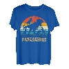 Papa Dinosaurier T Rex Papasaurus 4 Kinder Vatertag T-Shirt