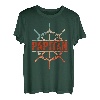 Papitän Papa und Kapitän Lustiges Retro Vater Anker T-Shirt