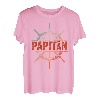 Papitän Papa und Kapitän Lustiges Retro Vater Anker T-Shirt