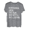 Herren Der Mann Mythos Die Legende Hapfox T-Shirt