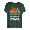Hühner Papa Henne Hahn Bauer Kleidung Vater Landwirt Huhn T-Shirt