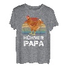 Hühner Papa Henne Hahn Bauer Kleidung Vater Landwirt Huhn T-Shirt
