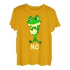 Nö Frosch Nope Sarkasmus T-Shirt