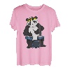 T-Shirt mit Panda-Schlagzeug-Motiv, Tier-Schlagzeug, Geschenke T-Shirt