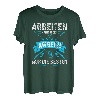 Herren Arbeiten kann jeder Angeln nur die Besten / Angler Geschenk T-Shirt