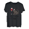 Katzen und Wein machen alles gut Katzen Cat Mom T-Shirt