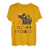 Katzen und Wein machen alles gut Katzen Cat Mom T-Shirt