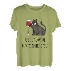 Katzen und Wein machen alles gut Katzen Cat Mom T-Shirt