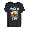 Herren Coole Opas Opa Ski Skifahrer Deko Retro Skiurlaub Zubehör T-Shirt