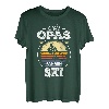 Herren Coole Opas Opa Ski Skifahrer Deko Retro Skiurlaub Zubehör T-Shirt