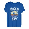 Herren Coole Opas Opa Ski Skifahrer Deko Retro Skiurlaub Zubehör T-Shirt