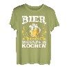 Bier Kaltstellen Ist Auch Irgendwie Kochen Bier Sprüche T-Shirt