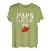 Herren Papa du hast Uns Vater & Tocher Sohn Partnerlook Geschenk T-Shirt