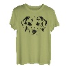 Dalmatiner Schwarz-Weiß-Gefleckter Hund für Hundeliebhaber T-Shirt