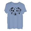 Dalmatiner Schwarz-Weiß-Gefleckter Hund für Hundeliebhaber T-Shirt