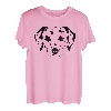 Dalmatiner Schwarz-Weiß-Gefleckter Hund für Hundeliebhaber T-Shirt