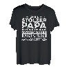 3 Drei 2 Ich bin stolzer Papa von Zwei großartigen Kindern T-Shirt