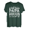 3 Drei 2 Ich bin stolzer Papa von Zwei großartigen Kindern T-Shirt