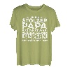 3 Drei 2 Ich bin stolzer Papa von Zwei großartigen Kindern T-Shirt