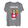 Frenchie Fries | Französische Bulldogge Bouledogue T-Shirt